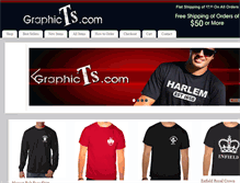 Tablet Screenshot of graphicts.com